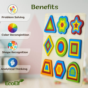 Wooden Shapes Board