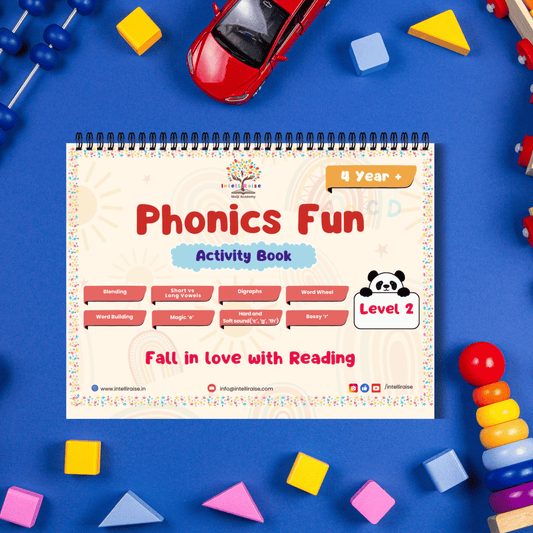 Phonics Fun Activity Book Level 2: Advanced Interactive Learning for Toddlers age 4+