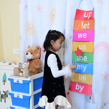 Sight Words Wall Hanging – 8 Steps with 16 Words