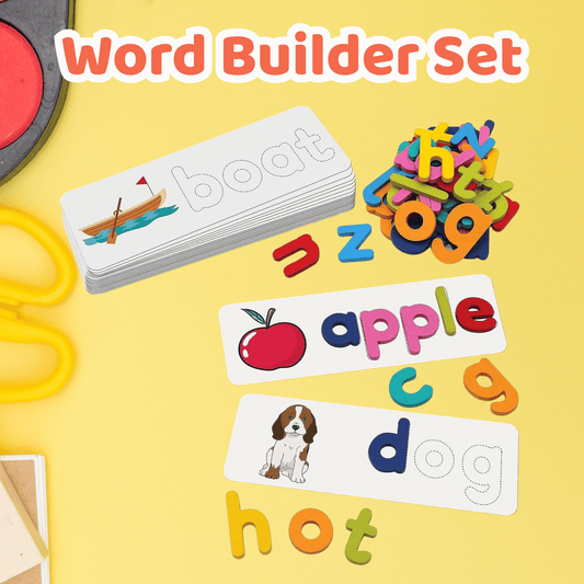 Wooden Letter & Card Matching Set